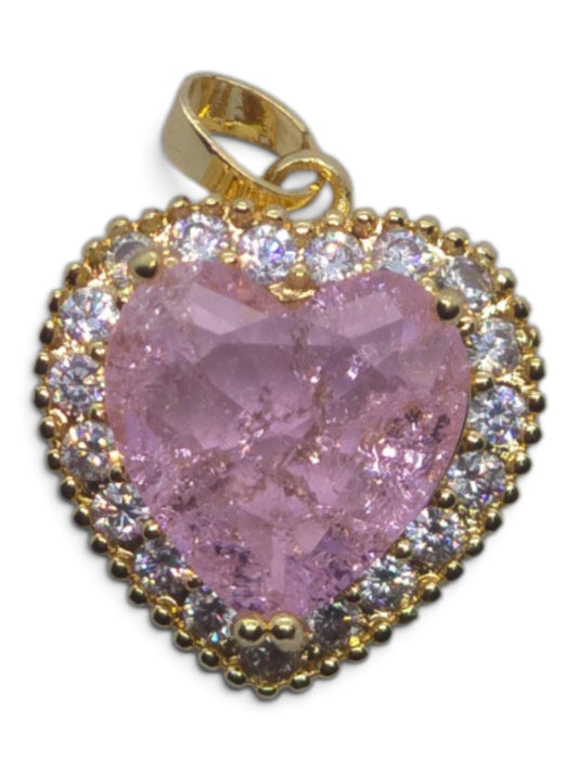 Blush Heart Pendant