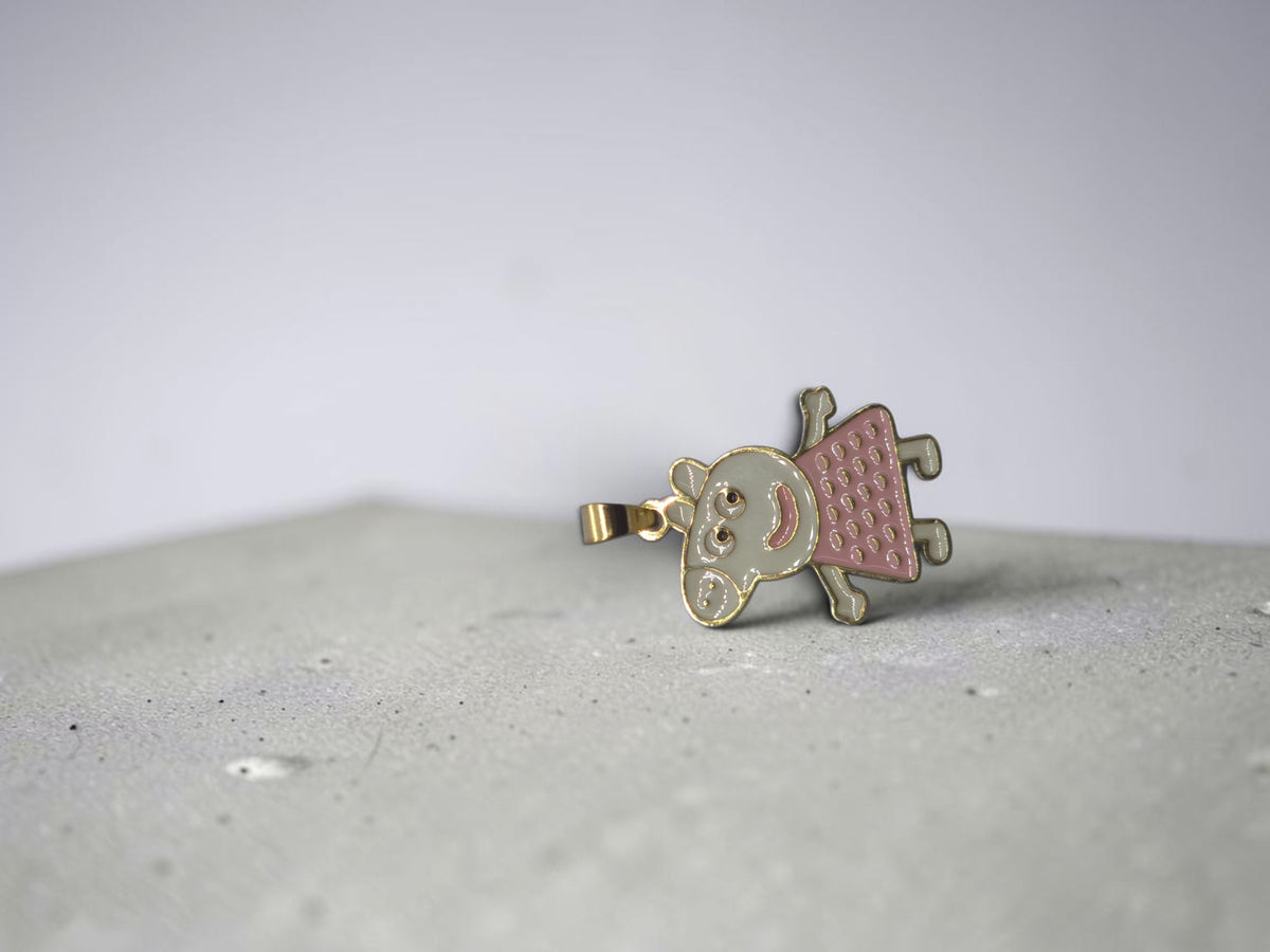 Peppy Piglet Pendant