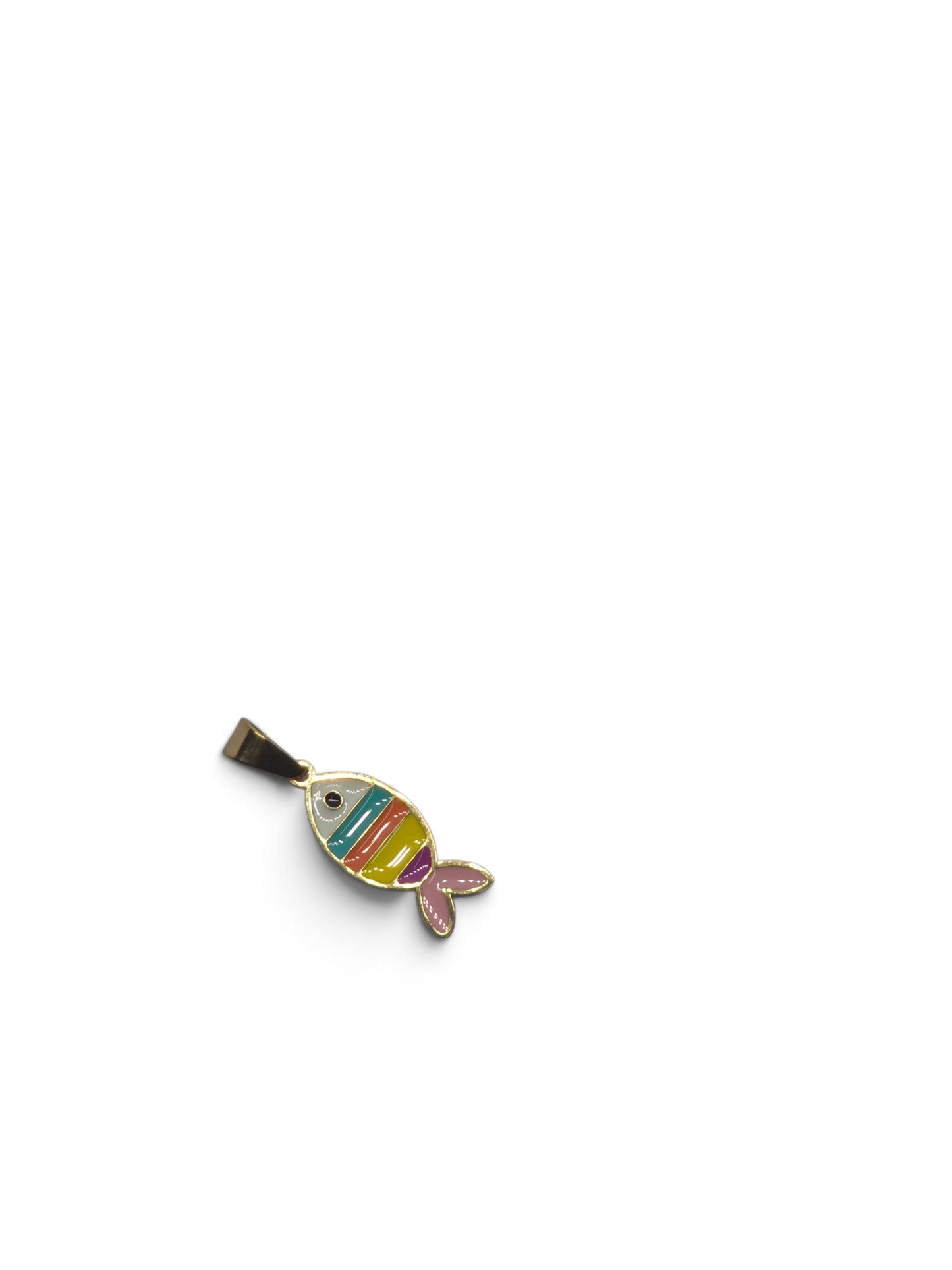 Rainbow Fish Pendant