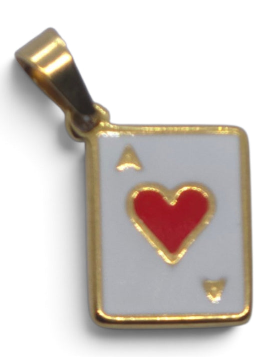 Ace of Hearts Pendant