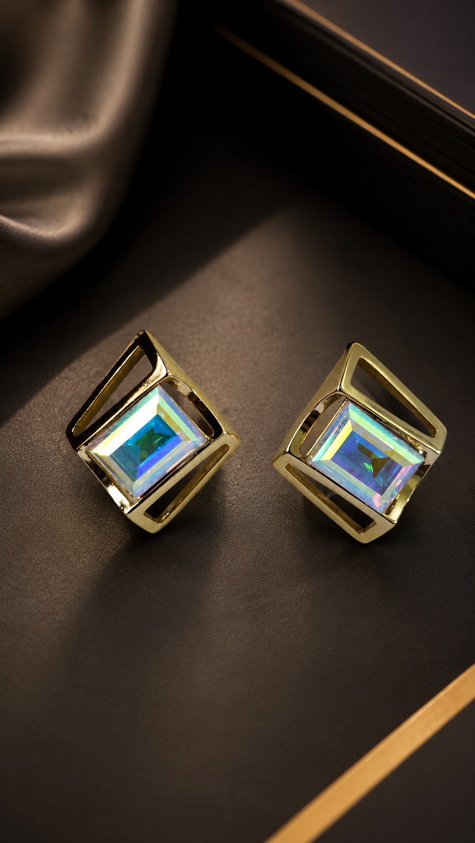 Aurora Prism Luxe Stud Earrings