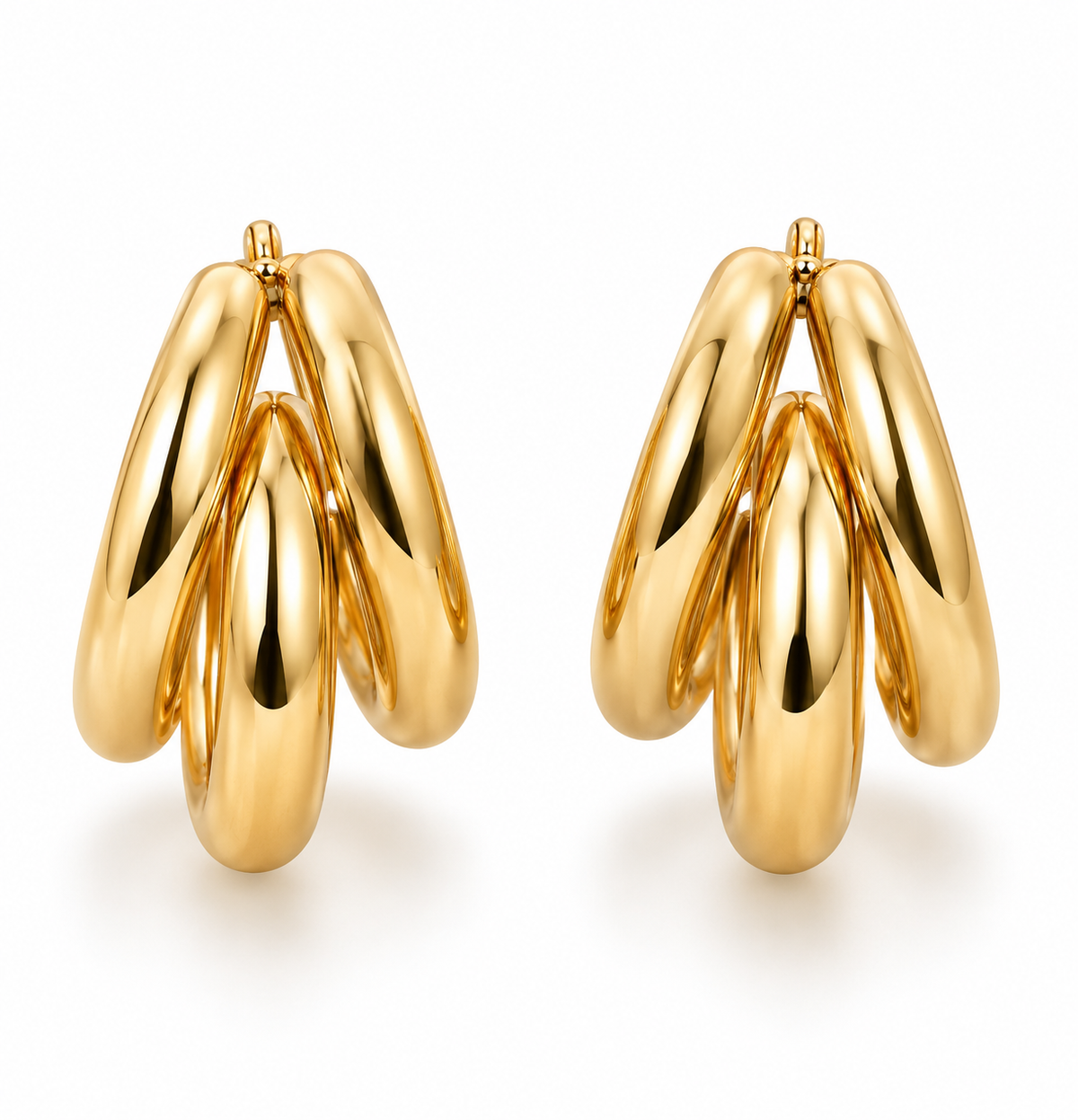 Celeste Sculpted Drop Earrings