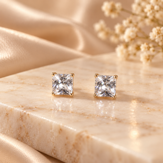 Aurora Crystal Studs