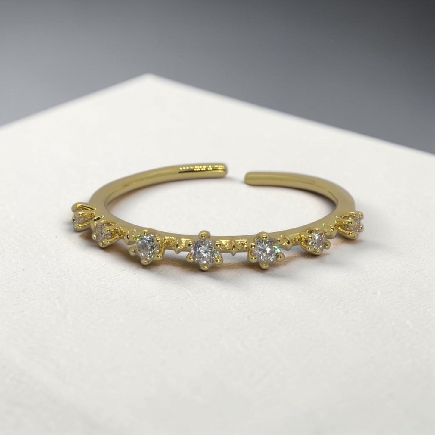 Celestial Spark Open Ring