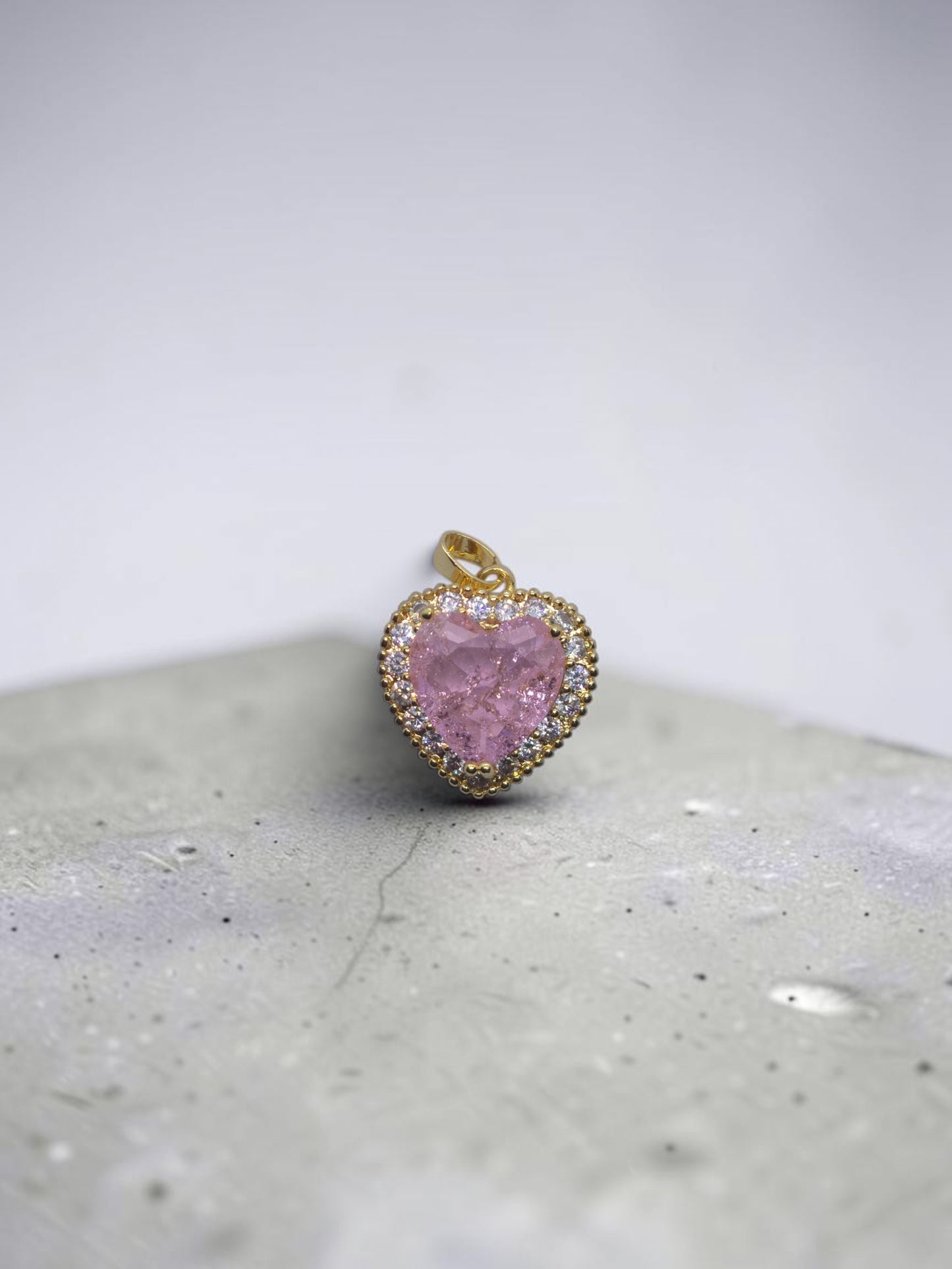 Blush Heart Pendant