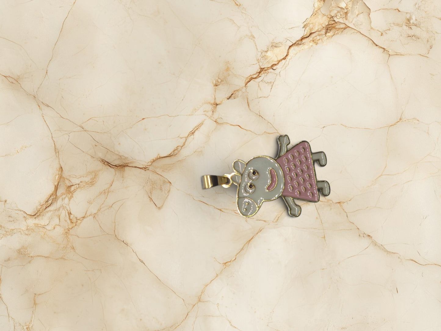 Peppy Piglet Pendant