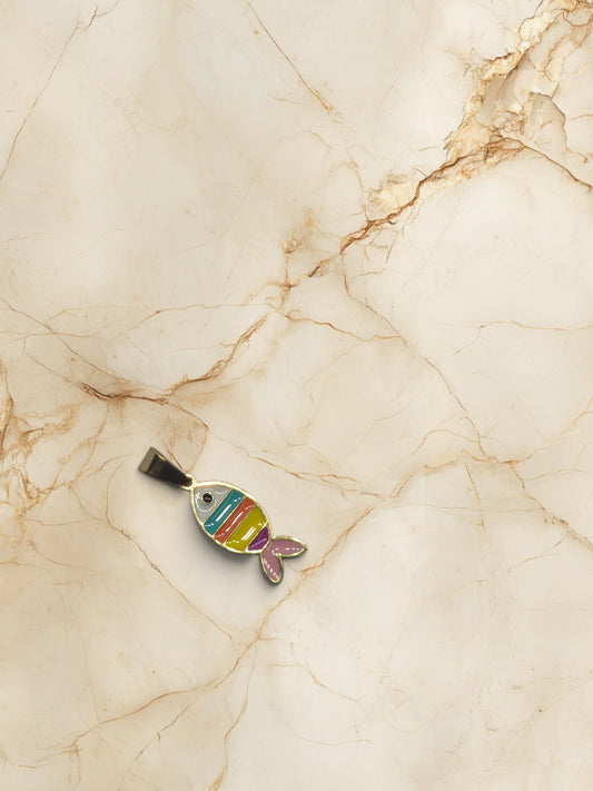 Rainbow Fish Pendant