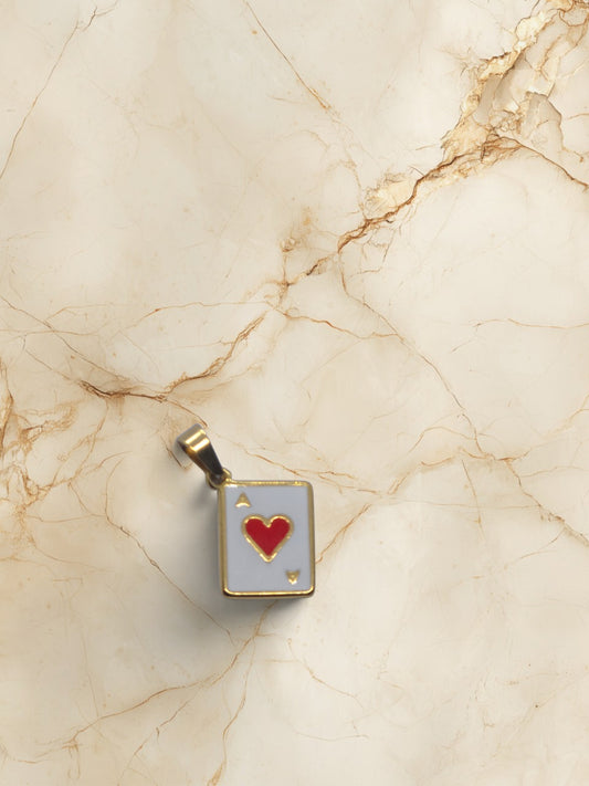 Ace of Hearts Pendant