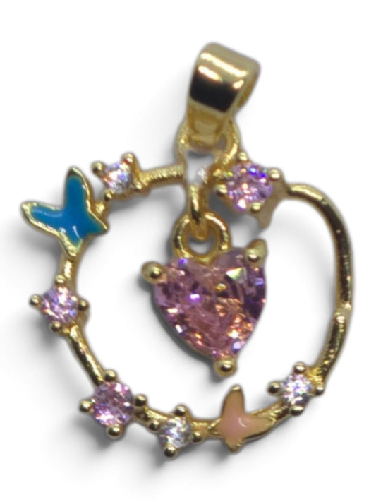 Flutter Heart Pendant