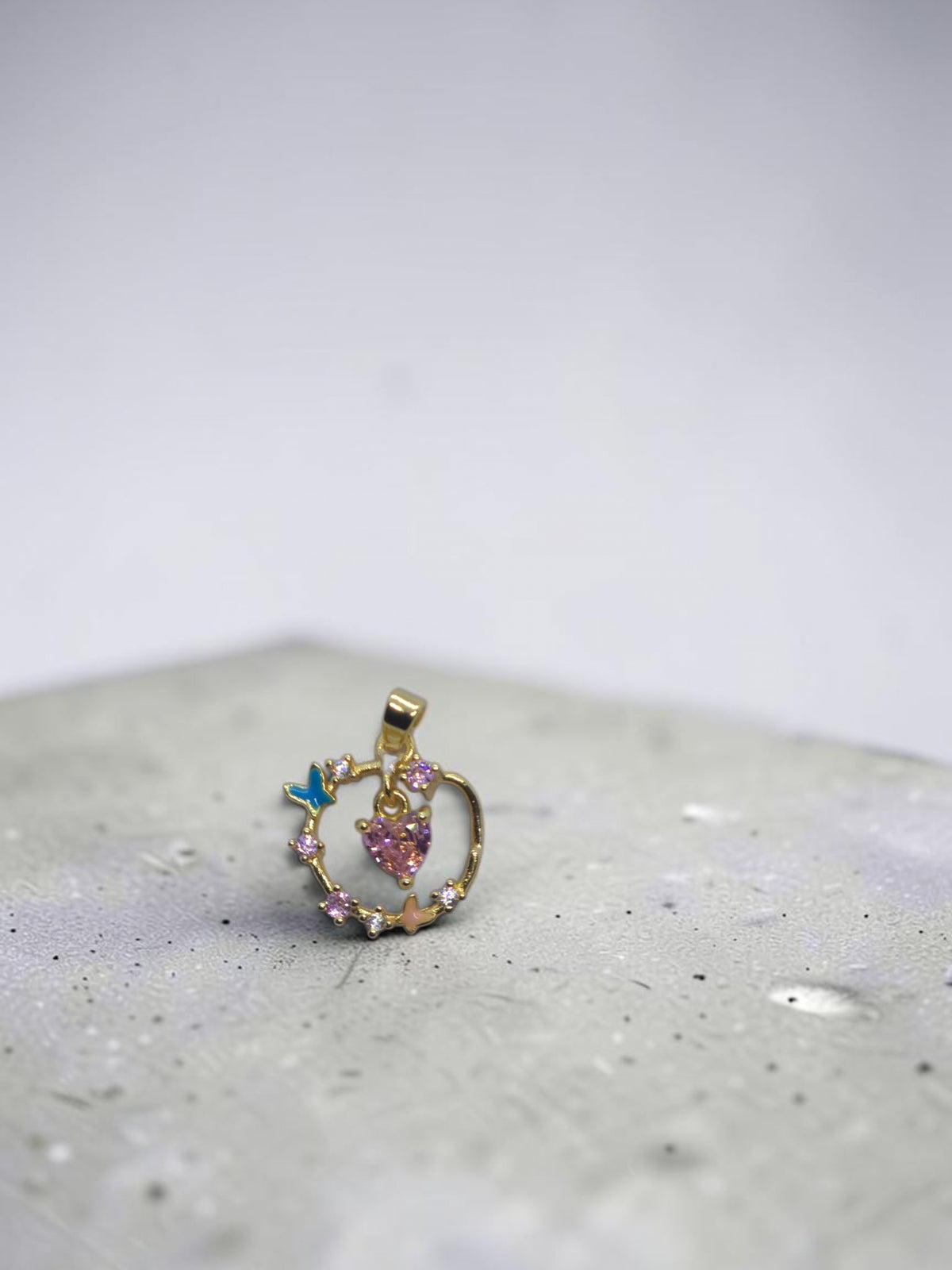 Flutter Heart Pendant
