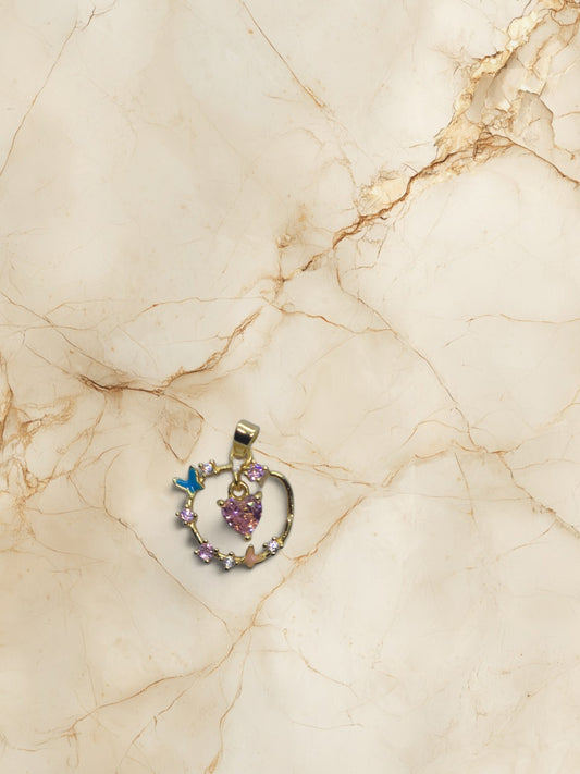 Flutter Heart Pendant