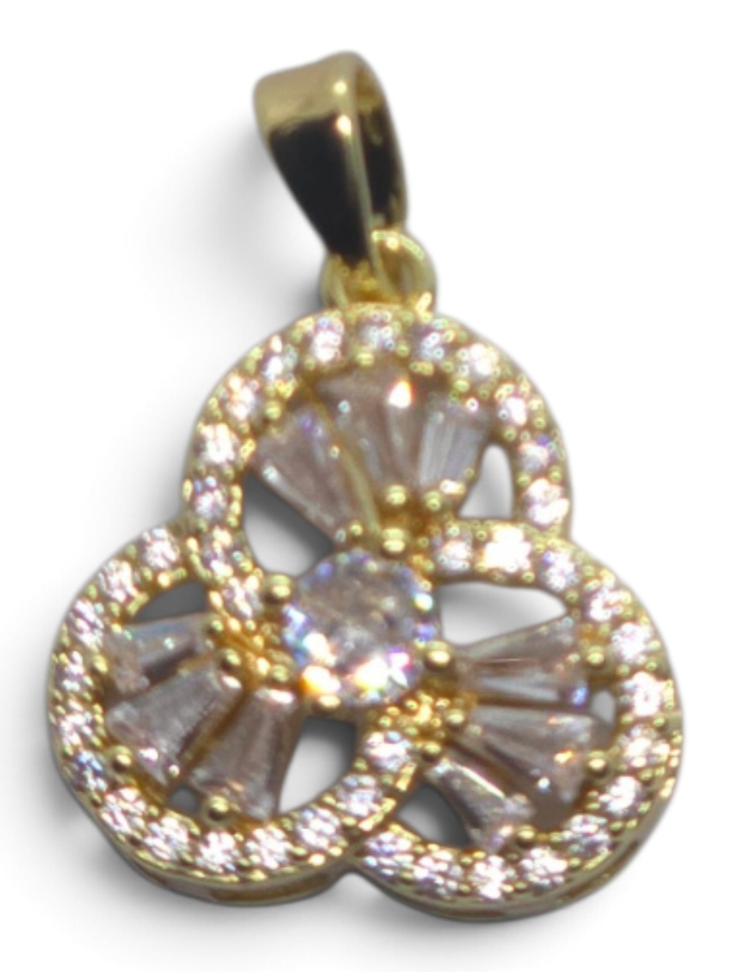 Crystal Clover Pendant