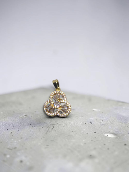 Crystal Clover Pendant