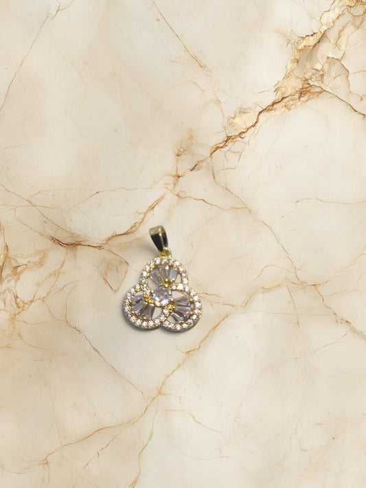 Crystal Clover Pendant