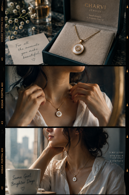 Mother of Pearl Radiance Pendant