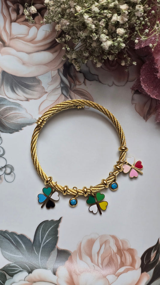 Clover Charm Bracelet