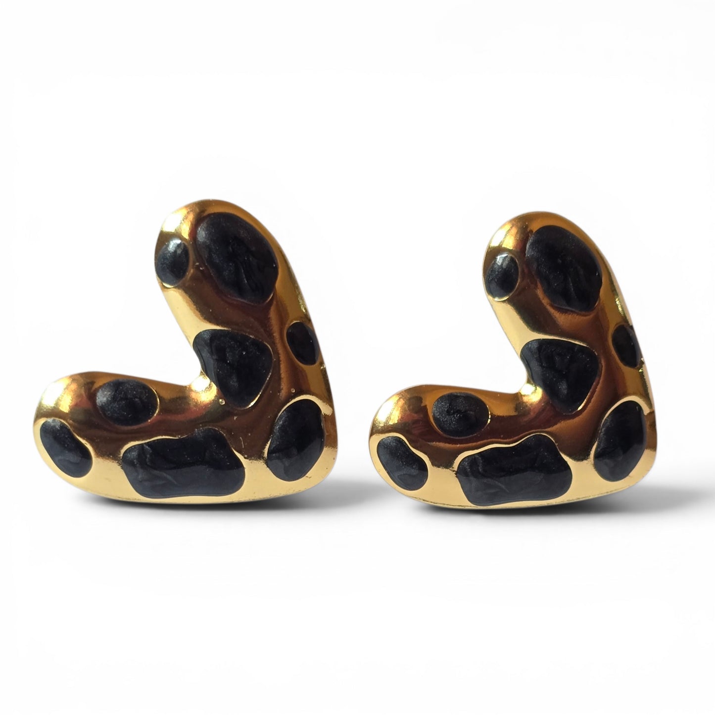 Noir Safari Statement Earrings