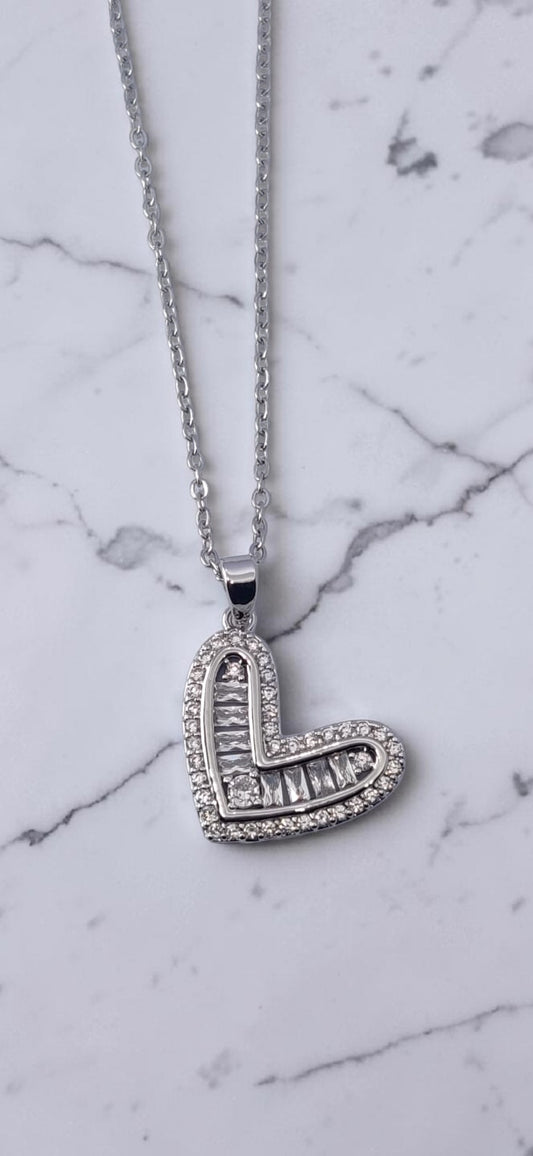 Eternal Heart Crystal Necklace