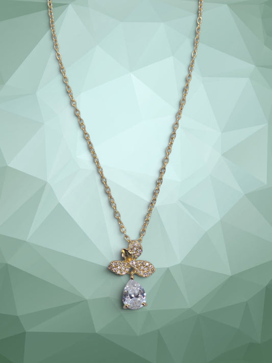 Aurora Bloom Crystal Pendant