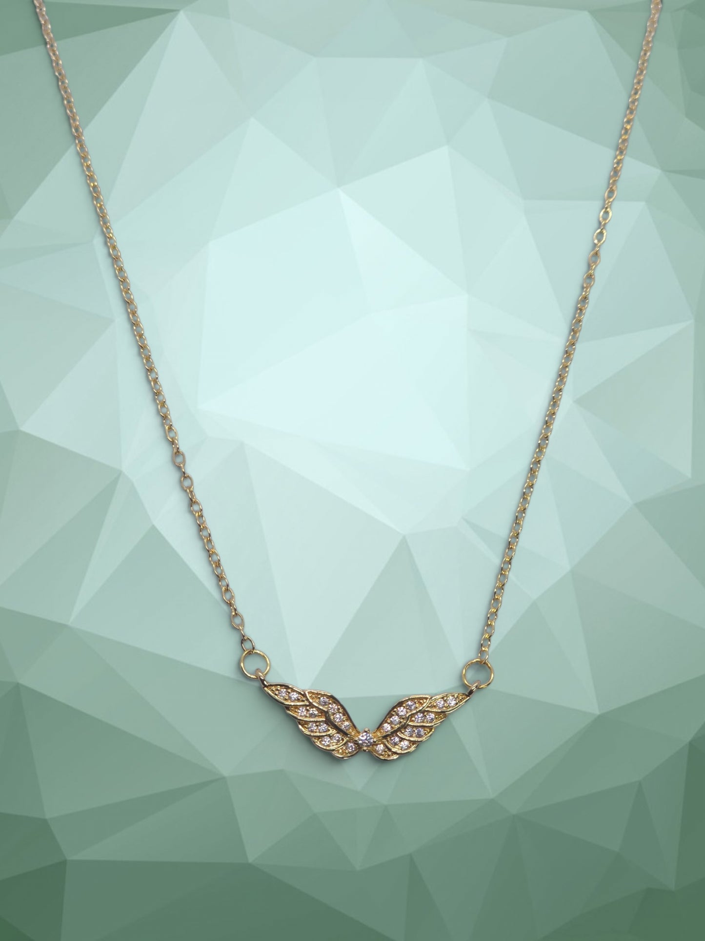 Celestial Wings Crystal Necklace