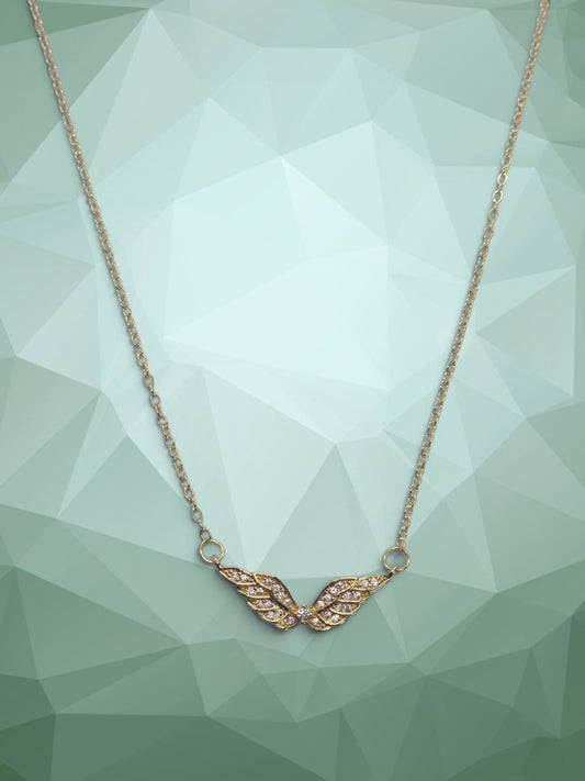 Celestial Wings Crystal Necklace